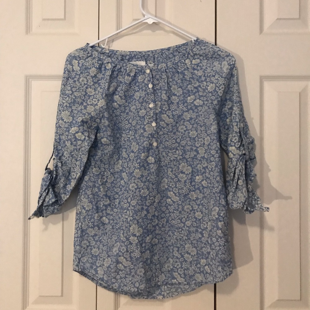 Long Sleeve Flower Top for Kids